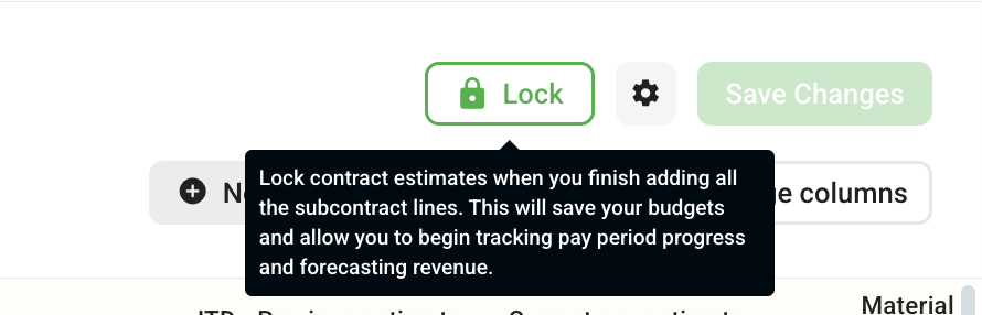 Unlock Schedule of Values (Payment Schedule)